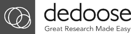 DEDOOSE GREAT RESEARCH MADE EASY trademark