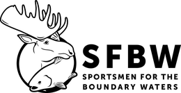 SFBW SPORTSMEN FOR THE BOUNDARY WATERS trademark