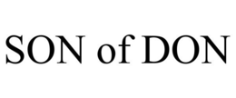 SON OF DON trademark