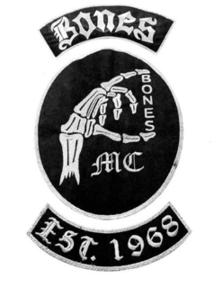BONES BONES MC EST. 1968 trademark