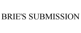 BRIE'S SUBMISSION trademark