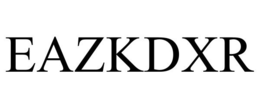 EAZKDXR trademark