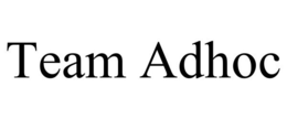 TEAM ADHOC trademark