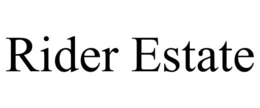 RIDER ESTATE trademark