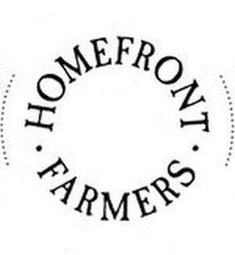 HOMEFRONT · FARMERS · trademark