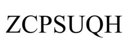 ZCPSUQH trademark