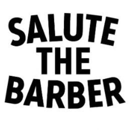 SALUTE THE BARBER trademark