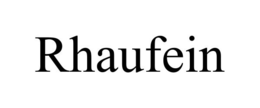 RHAUFEIN trademark