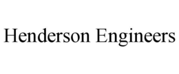 HENDERSON ENGINEERS trademark