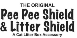 THE ORIGINAL PEE PEE SHIELD & LITTER SHIELD A CAT LITTER BOX ACCESSORY trademark