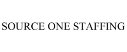 SOURCE ONE STAFFING trademark