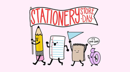STATIONERY STORE · DAY · IT'S OUR DAY MEMO trademark