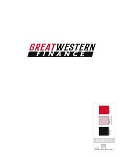 GREAT WESTERN FINANCE trademark