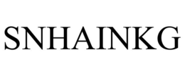 SNHAINKG trademark