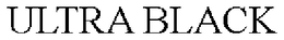 ULTRA BLACK trademark
