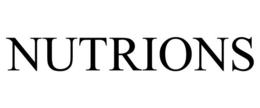 NUTRIONS trademark