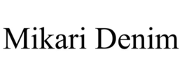 MIKARI DENIM trademark