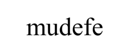 MUDEFE trademark