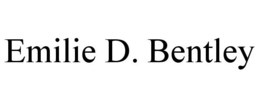 EMILIE D. BENTLEY trademark