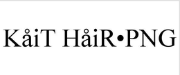 KAIT HAIR PNG trademark