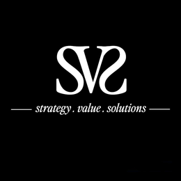 SVS STRATEGY. VALUE. SOLUTIONS trademark