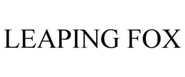 LEAPING FOX trademark