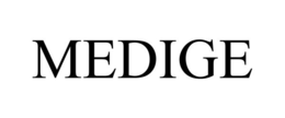 MEDIGE trademark