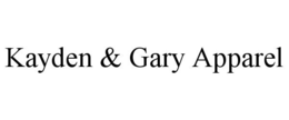 KAYDEN & GARY APPAREL trademark