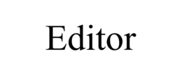 EDITOR trademark