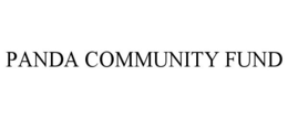 PANDA COMMUNITY FUND trademark