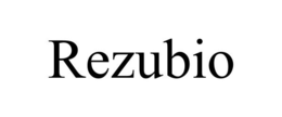 REZUBIO trademark