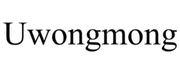 UWONGMONG trademark
