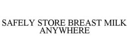 SAFELY STORE BREAST MILK ANYWHERE trademark