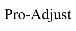 PRO-ADJUST trademark