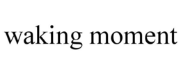 WAKING MOMENT trademark