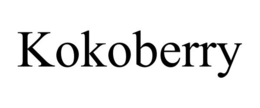KOKOBERRY trademark