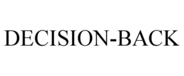 DECISION-BACK trademark