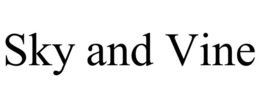SKY AND VINE trademark