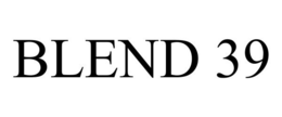 BLEND 39 trademark