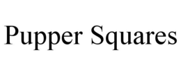 PUPPER SQUARES trademark