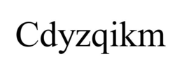 CDYZQIKM trademark