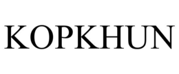KOPKHUN trademark