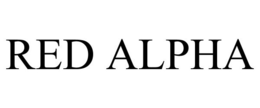 RED ALPHA trademark
