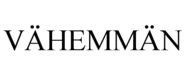 VÄHEMMÄN trademark
