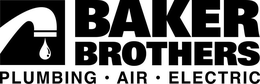 BAKER BROTHERS PLUMBING · AIR · ELECTRIC trademark