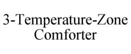 3-TEMPERATURE-ZONE COMFORTER trademark