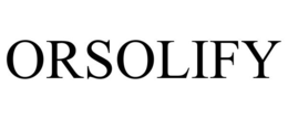 ORSOLIFY trademark