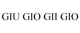 GIU GIO GII GIO trademark