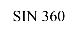 SIN 360 trademark