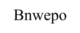 BNWEPO trademark